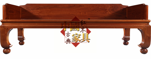 _莊重中不失浪漫色彩的羅漢床 (2)